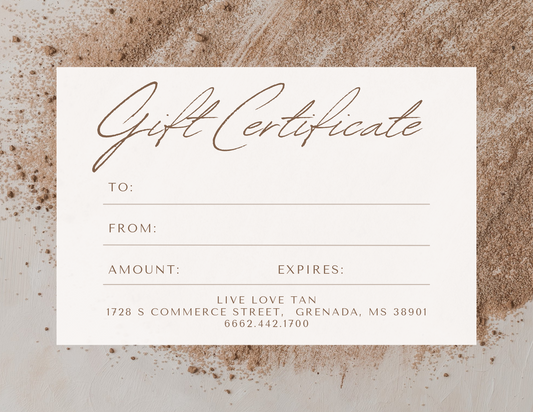 $50 Gift Certificate